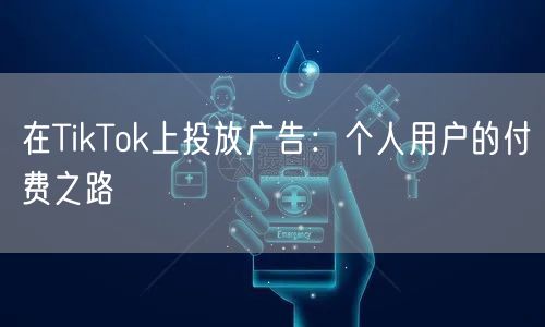 在TikTok上投放广告:个人用户的付费之路