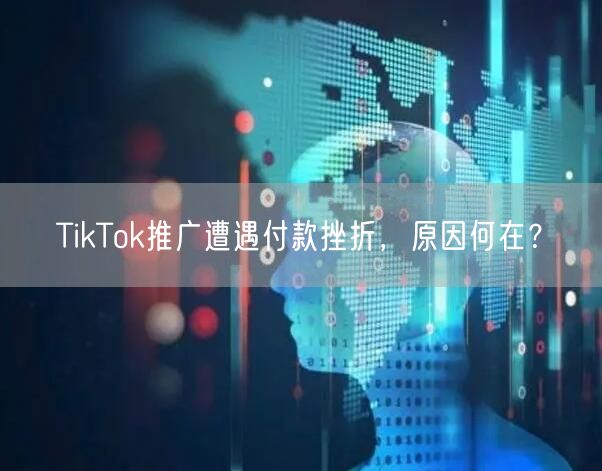 TikTok推广遭遇付款挫折,原因何在?