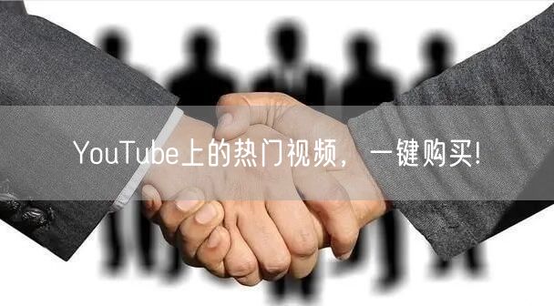 YouTube上的热门视频，一键购买!