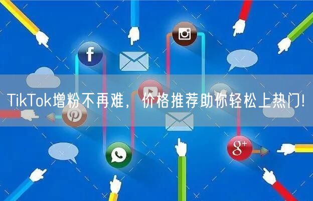 TikTok增粉不再难，价格推荐助你轻松上热门!