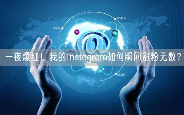 一夜爆红!我的Instagram如何瞬间涨粉无数?