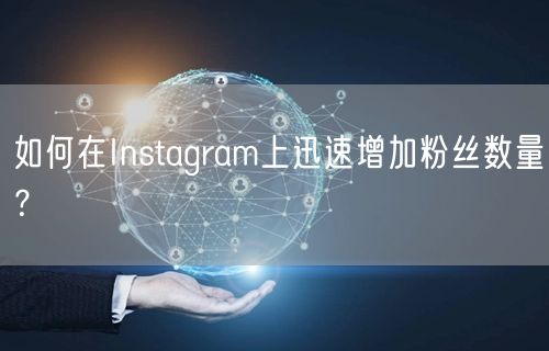 如何在Instagram上迅速增加粉丝数量?