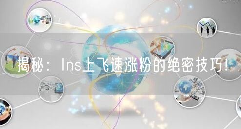 揭秘:Ins上飞速涨粉的绝密技巧!