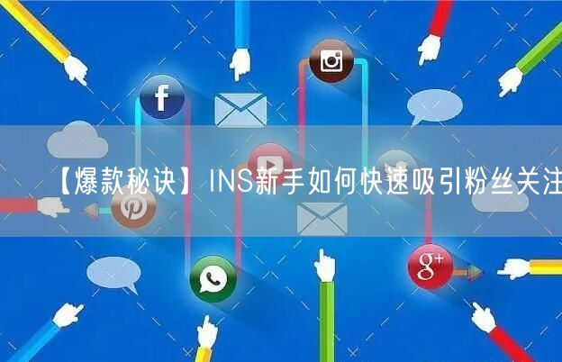 【爆款秘诀】INS新手如何快速吸引粉丝关注!