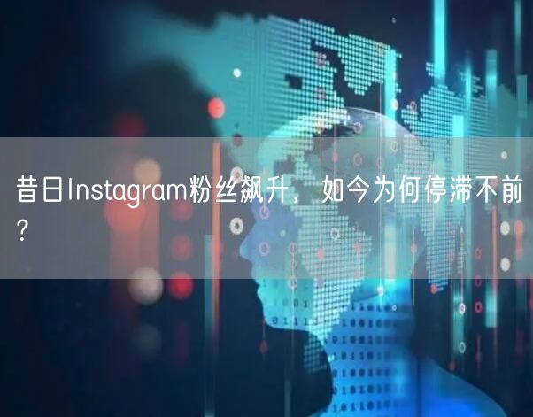 昔日Instagram粉丝飙升,如今为何停滞不前?