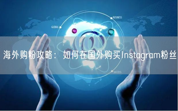 海外购粉攻略:如何在国外购买Instagram粉丝