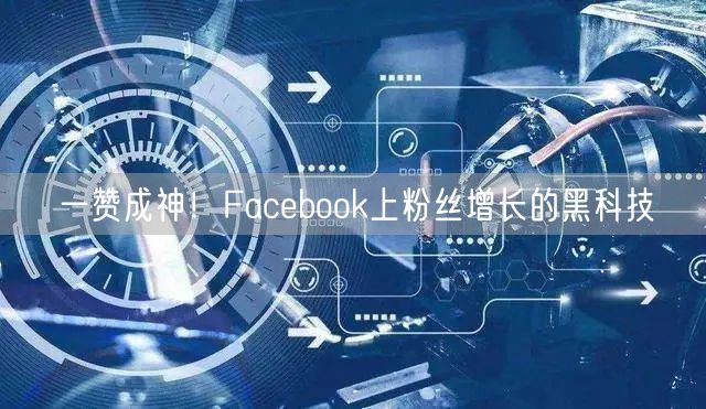 一赞成神！Facebook上粉丝增长的黑科技