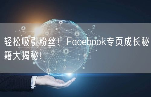 轻松吸引粉丝!Facebook专页成长秘籍大揭秘!