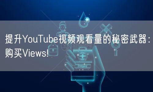 提升YouTube视频观看量的秘密武器：购买Views!
